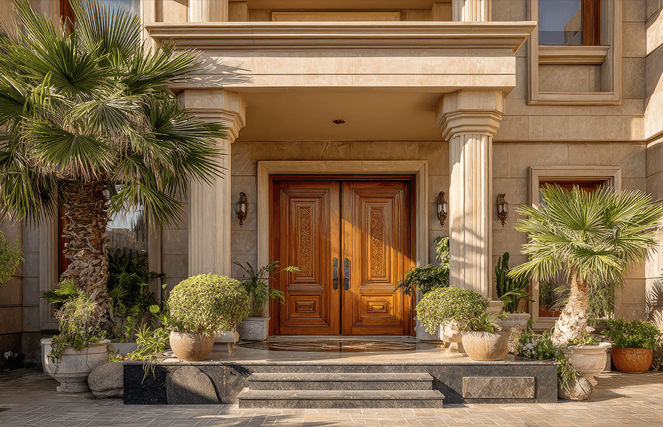 saudi Double Leaf Doors in KSA