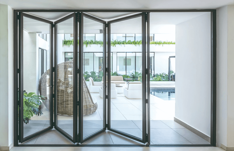 upvc foldable doors in KSA