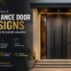 Modern Villa Entrance Door Designs Trending in Saudi Arabia