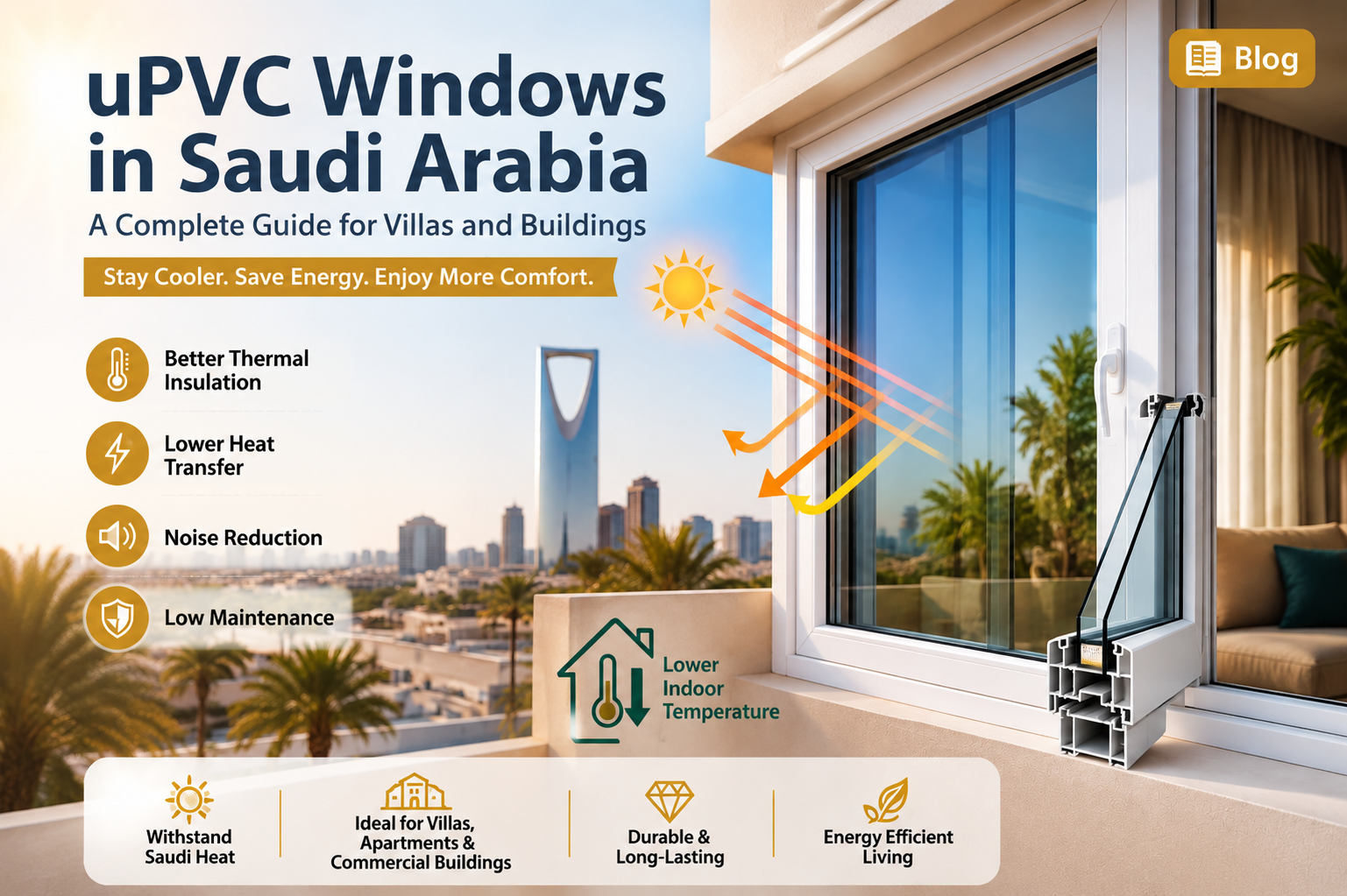 UPVC Windows KSA